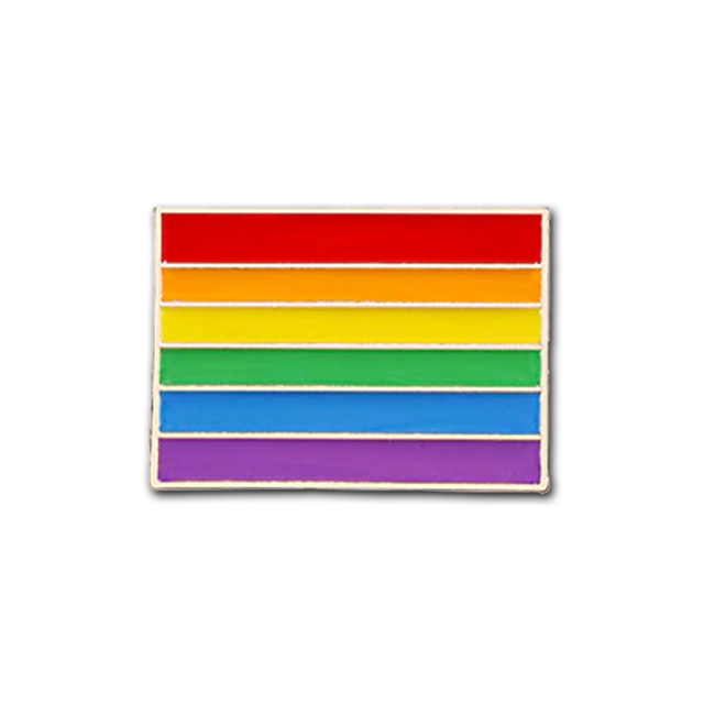 Gay Pride Rainbow Flag Pin