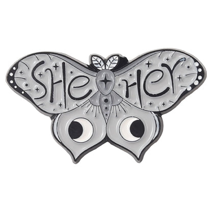 Butterfly Pronoun Pins