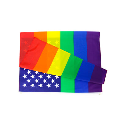 "New Republic" Rainbow Pride Flag