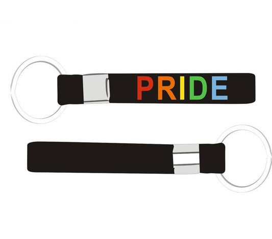 The Silicone Pride Keychain