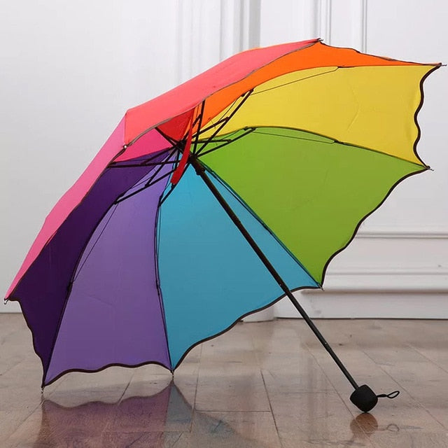 Rainbow Panel Parasol