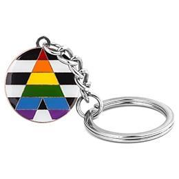 Straight Ally Key Chain