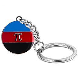 Polyamory Pride Key Chain